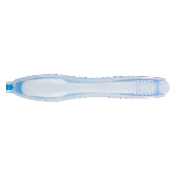 Toothbrush that folds into a traveling case.... from ASI 61125 Hit Promotional Products / Hit®