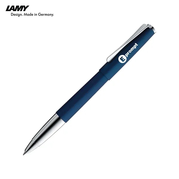 LAMY, the Studio Rollerball Pen is a cap-off convex cylindrical form... from ASI 62820 International Merch Concepts / IMC
