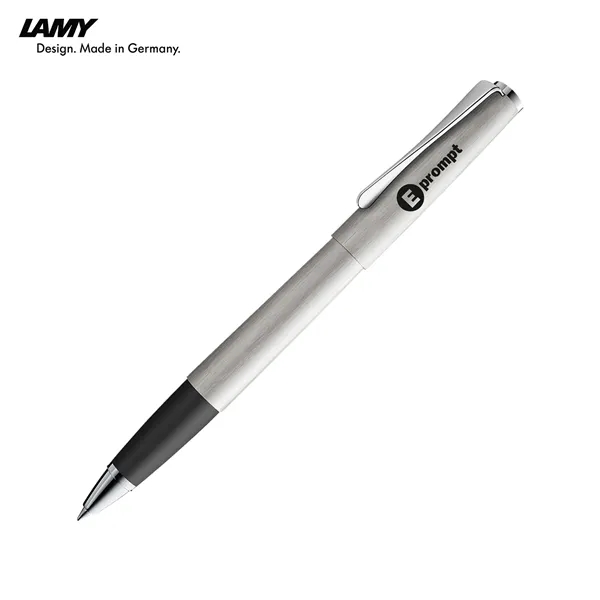 LAMY, the Studio Rollerball Pen is a cap-off convex cylindrical form... from ASI 62820 International Merch Concepts / IMC