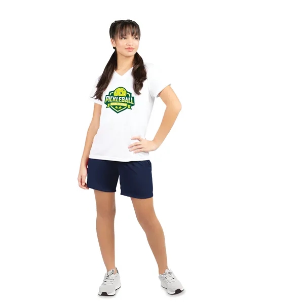 Ladies T-shirt with tagless label.... from ASI 37461 Augusta Sportswear / Holloway Sportswear