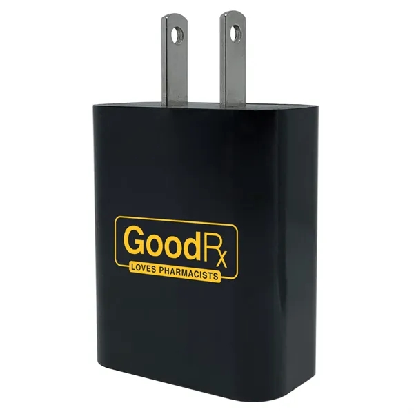 Charging block with 2 USB ports; Great value; Individually packaged... from ASI 62124 iClick, Inc. / iClick®