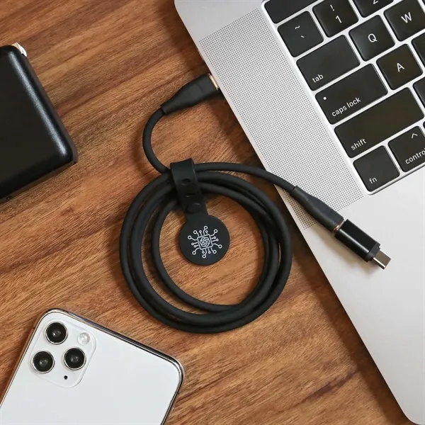 Shapetech Silicord: Versatile 3ft USB-C to lightning cable with USB-C attachment.... from ASI 61966 HPG / HandStands