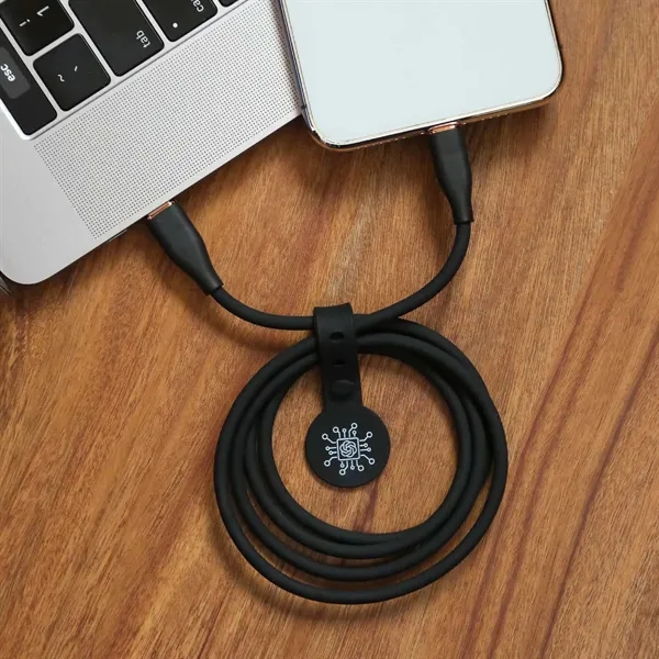Shapetech Silicord: Versatile 3ft USB-C to lightning cable with USB-C attachment.... from ASI 61966 HPG / HandStands