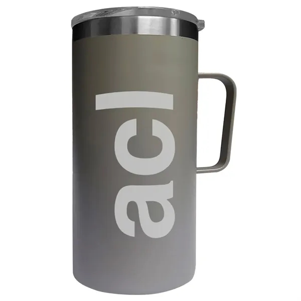 20 ounce stainless steel Kaden insulated tumbler with lid and handle.... from ASI 61125 Hit Promotional Products / Hit®