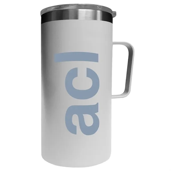 20 ounce stainless steel Kaden insulated tumbler with lid and handle.... from ASI 61125 Hit Promotional Products / Hit®