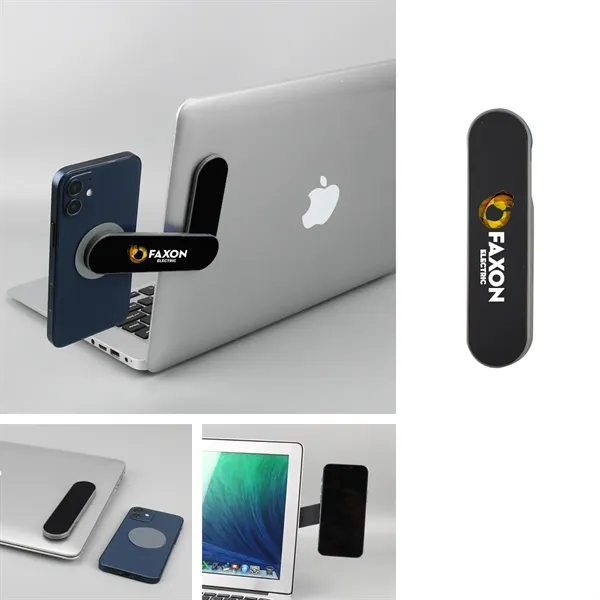 Laptop swivel phone mount for keeping your phone in view while... from ASI 61125 Hit Promotional Products / Hit®