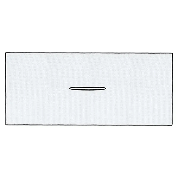 17" x 40" microfiber towel with a deep waffle weave pattern.... from ASI 61125 Hit Promotional Products / Hit®