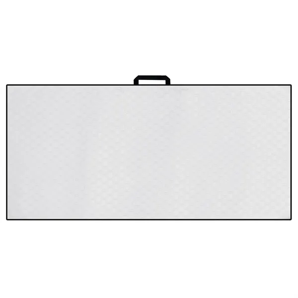 16" x 32" towel with a textured microfiber front, plush fleece... from ASI 61125 Hit Promotional Products / Hit®