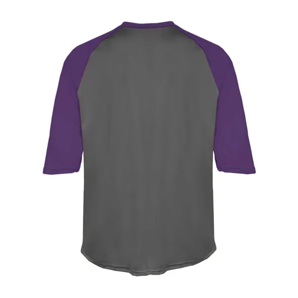 Three-quarter raglan sleeve baseball t-shirt... from ASI 84358 S&S Activewear