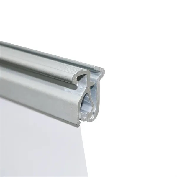 33.5" x 80" backdrop in polyester or vinyl with aluminum frame... from ASI 36558 Aprons, Etc.