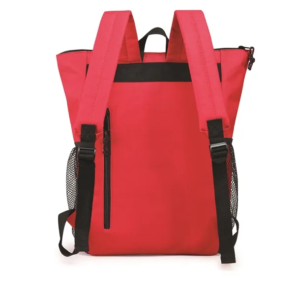 10" x 16" x 5" polyester laptop backpack with zip pocket,... from ASI 37980 Bagworld