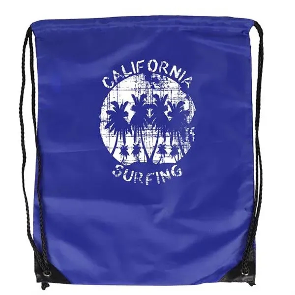 14" x 18" drawstring bag with reinforced eyelets and black strings.... from ASI 90807 Tekweld