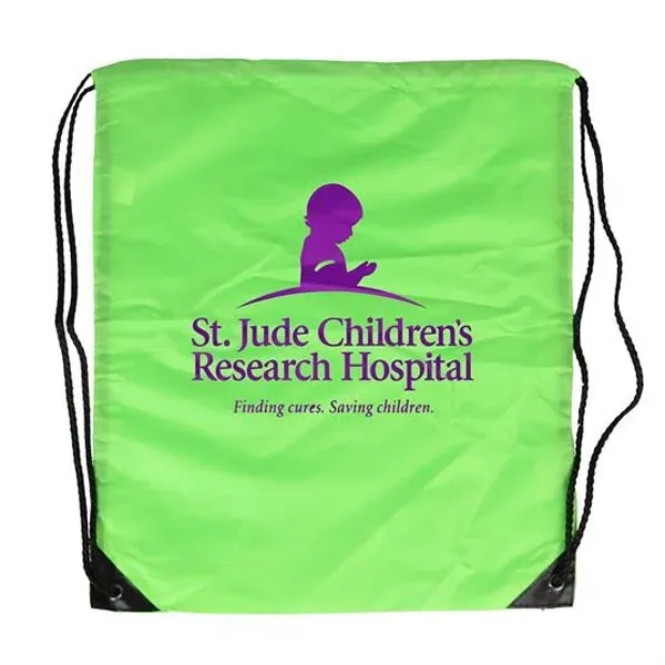 17" x 20" drawstring bag made of 210D polyester.... from ASI 90807 Tekweld