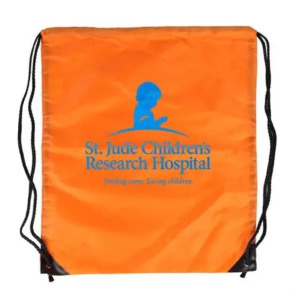 17" x 20" drawstring bag made of 210D polyester.... from ASI 90807 Tekweld