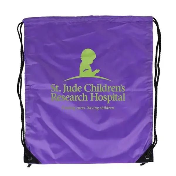 17" x 20" drawstring bag made of 210D polyester.... from ASI 90807 Tekweld