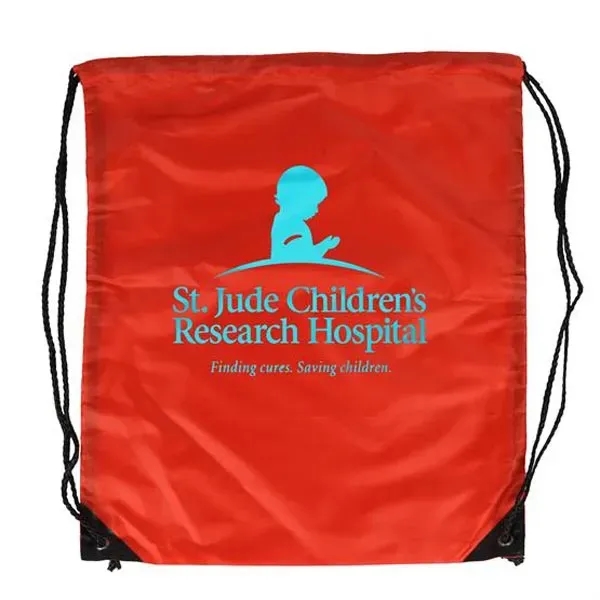 17" x 20" drawstring bag made of 210D polyester.... from ASI 90807 Tekweld