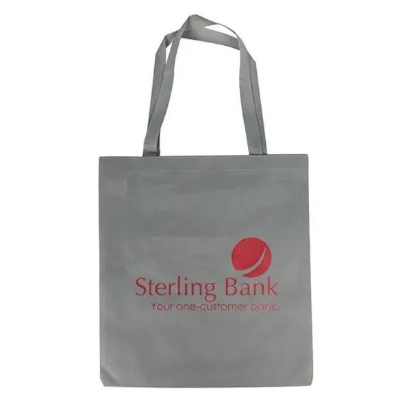 13.5" x 14" tote bag with a non-woven and water-resistant design... from ASI 90807 Tekweld