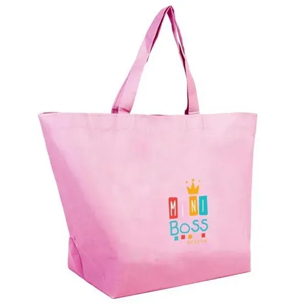 20" x 13" non-woven, water-resistant shopping tote with handles.... from ASI 90807 Tekweld