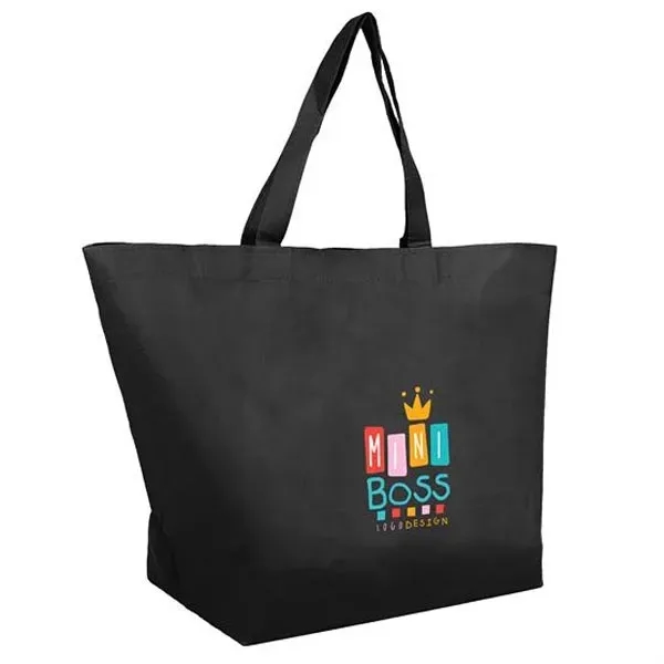 20" x 13" non-woven, water-resistant shopping tote with handles.... from ASI 90807 Tekweld