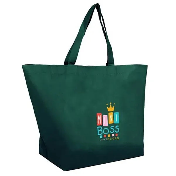 20" x 13" non-woven, water-resistant shopping tote with handles.... from ASI 90807 Tekweld