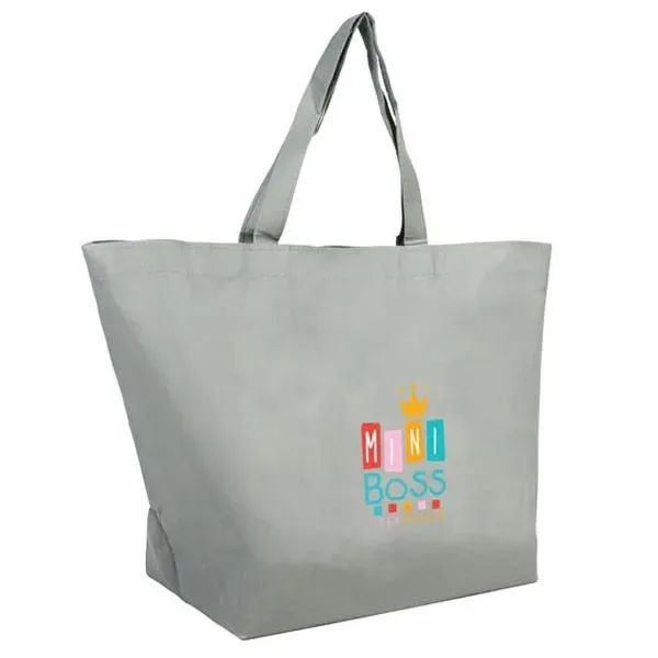 20" x 13" non-woven, water-resistant shopping tote with handles.... from ASI 90807 Tekweld