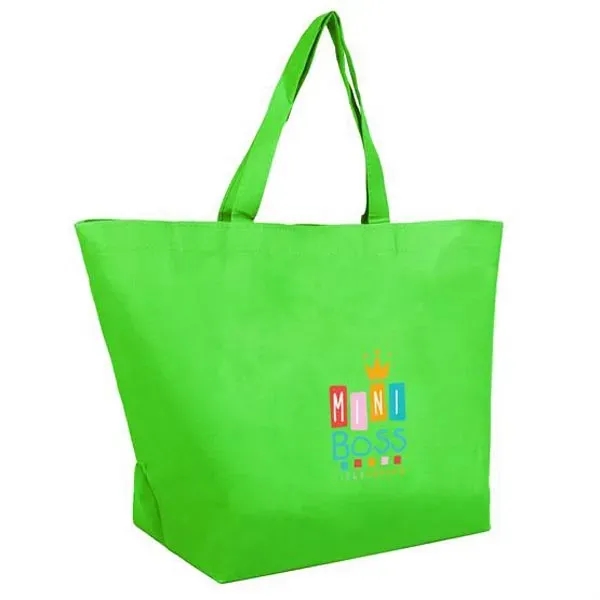 20" x 13" non-woven, water-resistant shopping tote with handles.... from ASI 90807 Tekweld