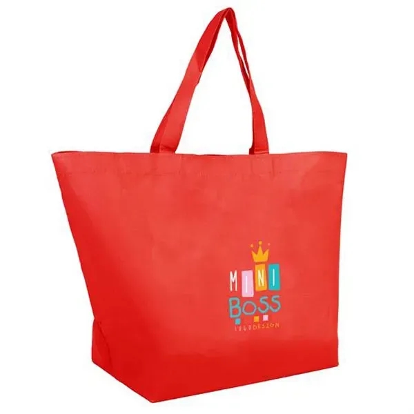 20" x 13" non-woven, water-resistant shopping tote with handles.... from ASI 90807 Tekweld