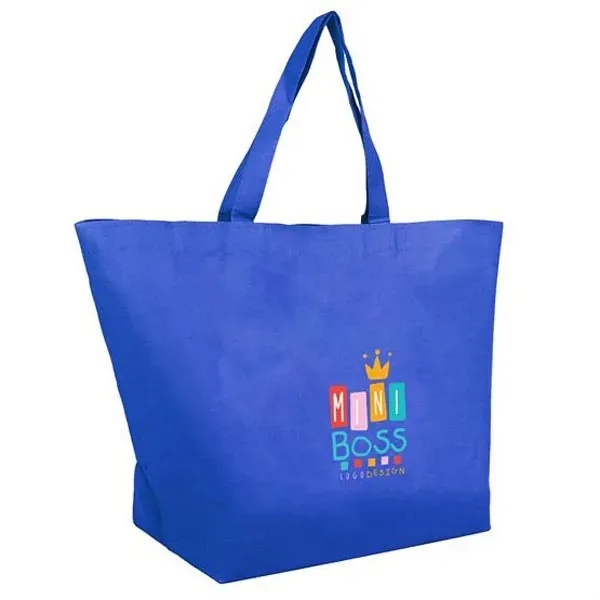20" x 13" non-woven, water-resistant shopping tote with handles.... from ASI 90807 Tekweld