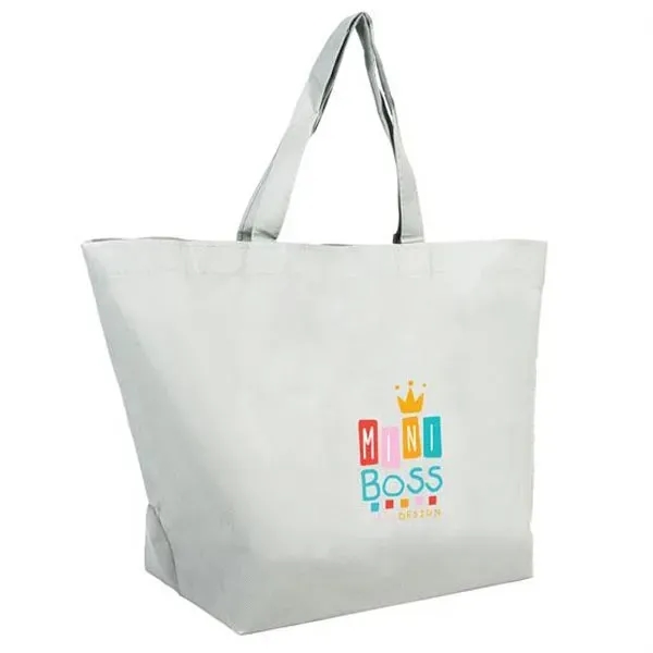 20" x 13" non-woven, water-resistant shopping tote with handles.... from ASI 90807 Tekweld