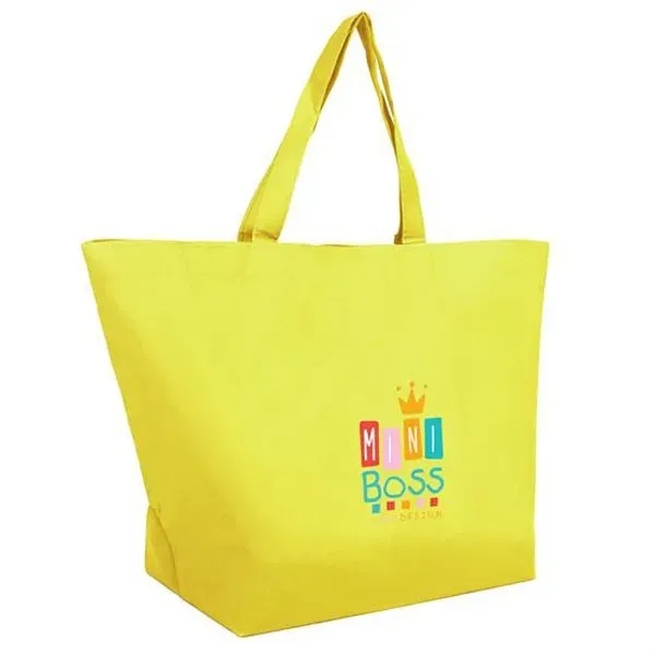 20" x 13" non-woven, water-resistant shopping tote with handles.... from ASI 90807 Tekweld