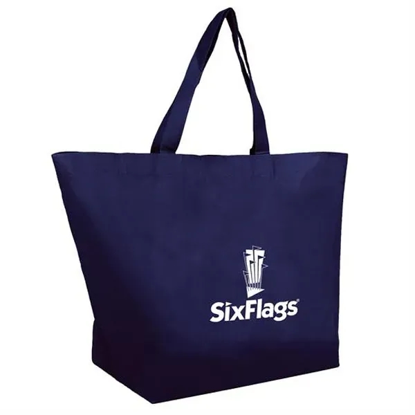 20" x 13" non-woven, water-resistant shopping tote with handles.... from ASI 90807 Tekweld