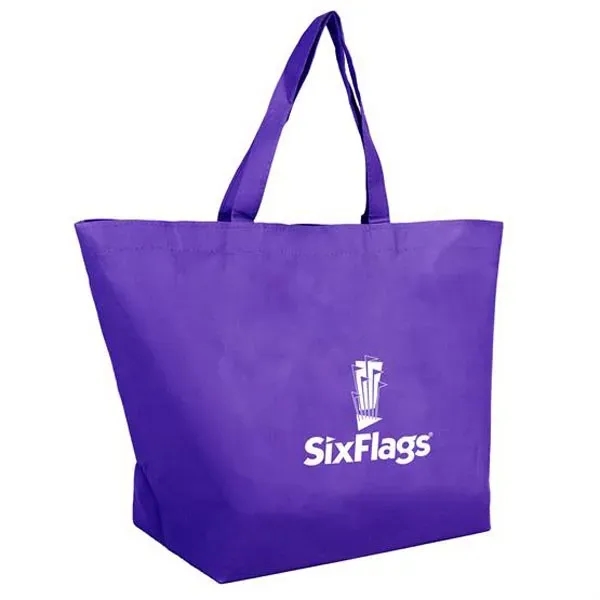 20" x 13" non-woven, water-resistant shopping tote with handles.... from ASI 90807 Tekweld