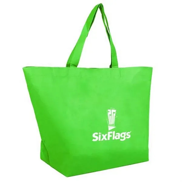20" x 13" non-woven, water-resistant shopping tote with handles.... from ASI 90807 Tekweld