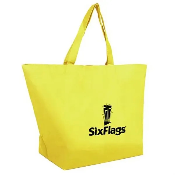 20" x 13" non-woven, water-resistant shopping tote with handles.... from ASI 90807 Tekweld