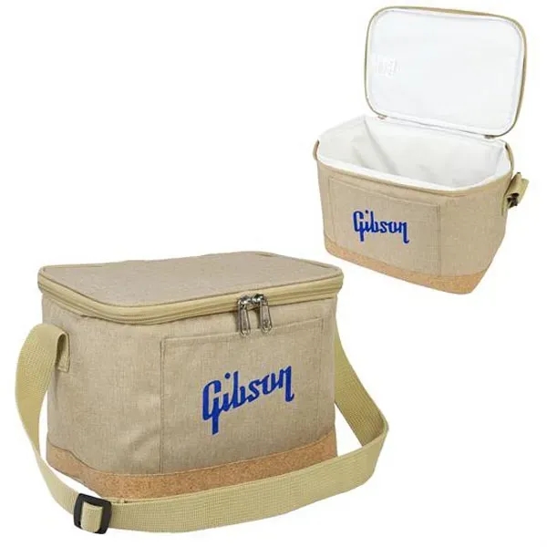 8.85" x 6.5" x 6.7" lunch cooler with an adjustable strap,... from ASI 90807 Tekweld