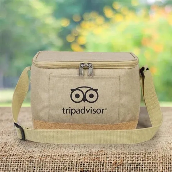 8.85" x 6.5" x 6.7" lunch cooler with an adjustable strap,... from ASI 90807 Tekweld