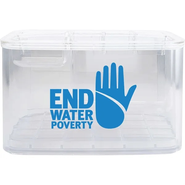 Desk26 Printed. Large section for notepad, cellphone, business cards and accessories.... from ASI 80060 VisionUSA