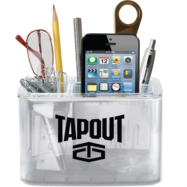 Desk26 Printed. Large section for notepad, cellphone, business cards and accessories.... from ASI 80060 VisionUSA