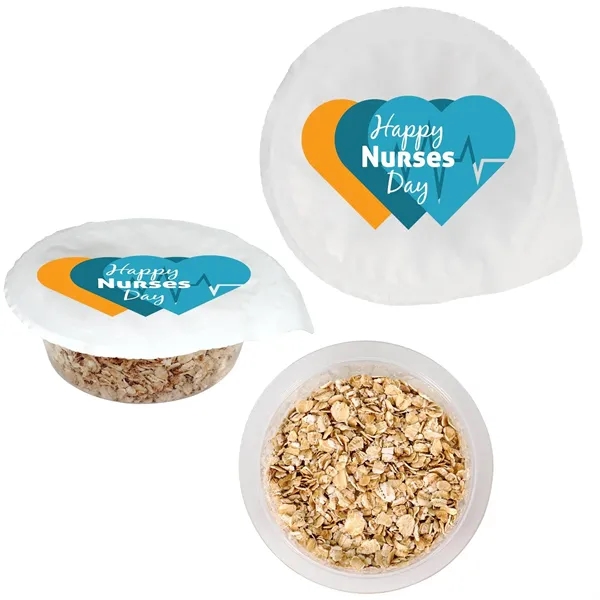 Full Color Cup of Oatmeal... from ASI 30208 A P Specialties / AP Specialties