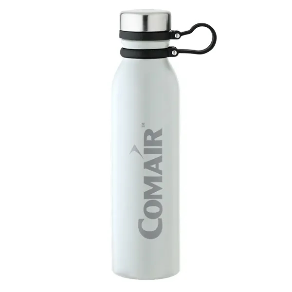 24 ounce double-wall, vacuum insulated stainless steel bottle with screw top... from ASI 88060 Snugz/USA Inc / Sweda®