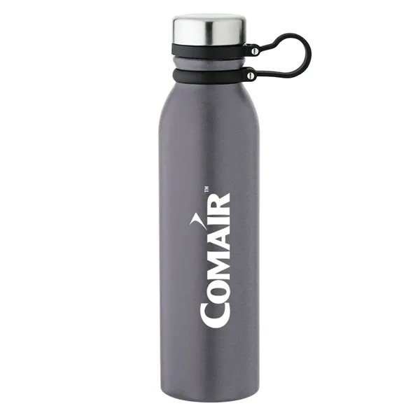 24 ounce double-wall, vacuum insulated stainless steel bottle with screw top... from ASI 88060 Snugz/USA Inc / Sweda®