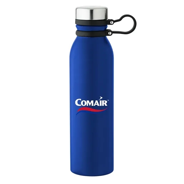 24 ounce double-wall, vacuum insulated stainless steel bottle with screw top... from ASI 88060 Snugz/USA Inc / Sweda®