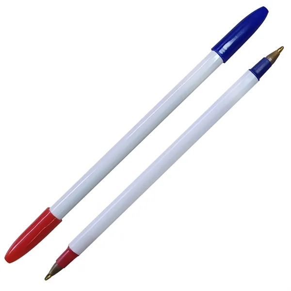 Double-ended stick pen writes in two ink colors.... from ASI 58805 HPC Global