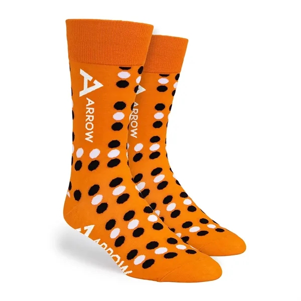 Full-color direct-to-garment printed socks, perfect for unique branding, no sublimation!... from ASI 45657 Pop! Promos