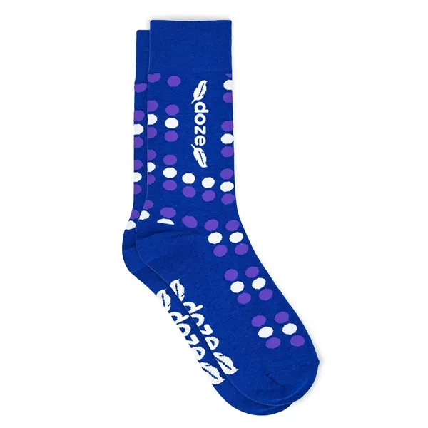 Full-color direct-to-garment printed socks, perfect for unique branding, no sublimation!... from ASI 45657 Pop! Promos
