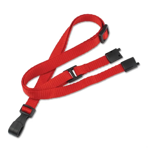 Versatile custom lanyards adjust to fit everyone from children to adults.... from ASI 79898 Promovision / PROMOVISION