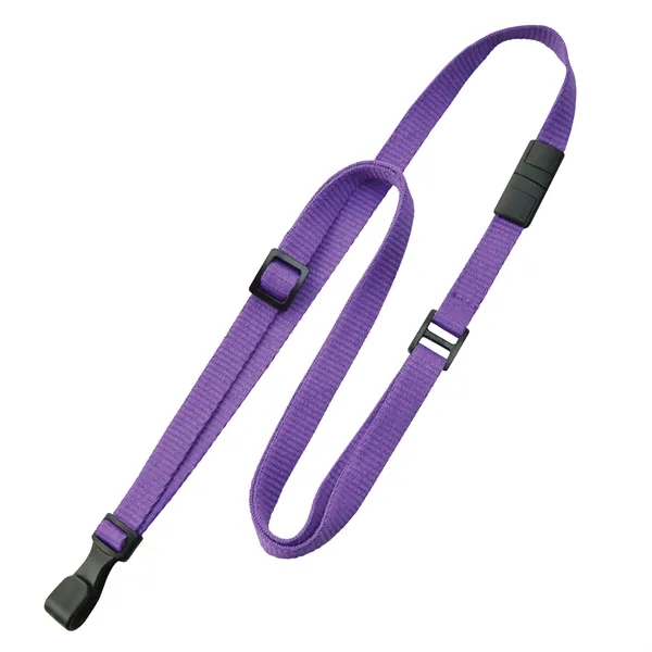 Versatile custom lanyards adjust to fit everyone from children to adults.... from ASI 79898 Promovision / PROMOVISION