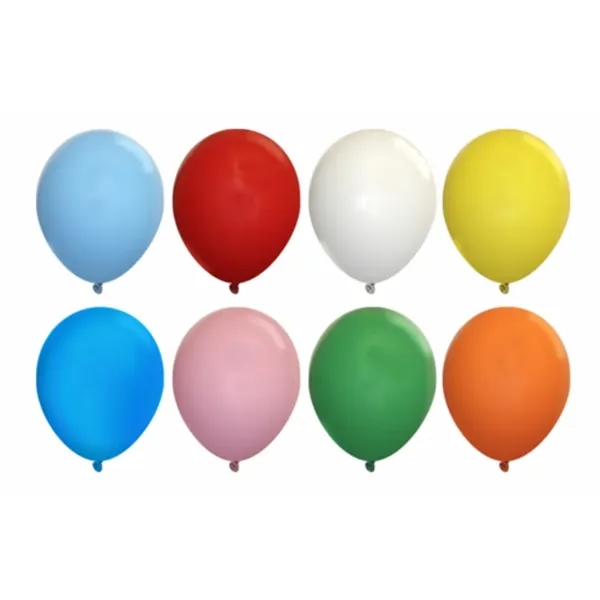 Standard latex balloons that are biodegradable, helium quality and customizable.... from ASI 55675 Galaxy Balloons Inc / Galaxy Balloons Inc
