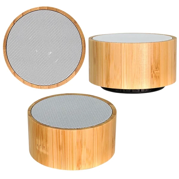 BAMBOO WIRELESS BLUETOOTH SPEAKER... from ASI 30208 A P Specialties / AP Specialties
