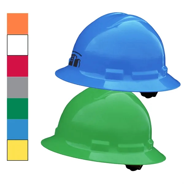 Quartz hard hats feature a pillowed brow pad with nylon crown... from ASI 79898 Promovision / PROMOVISION